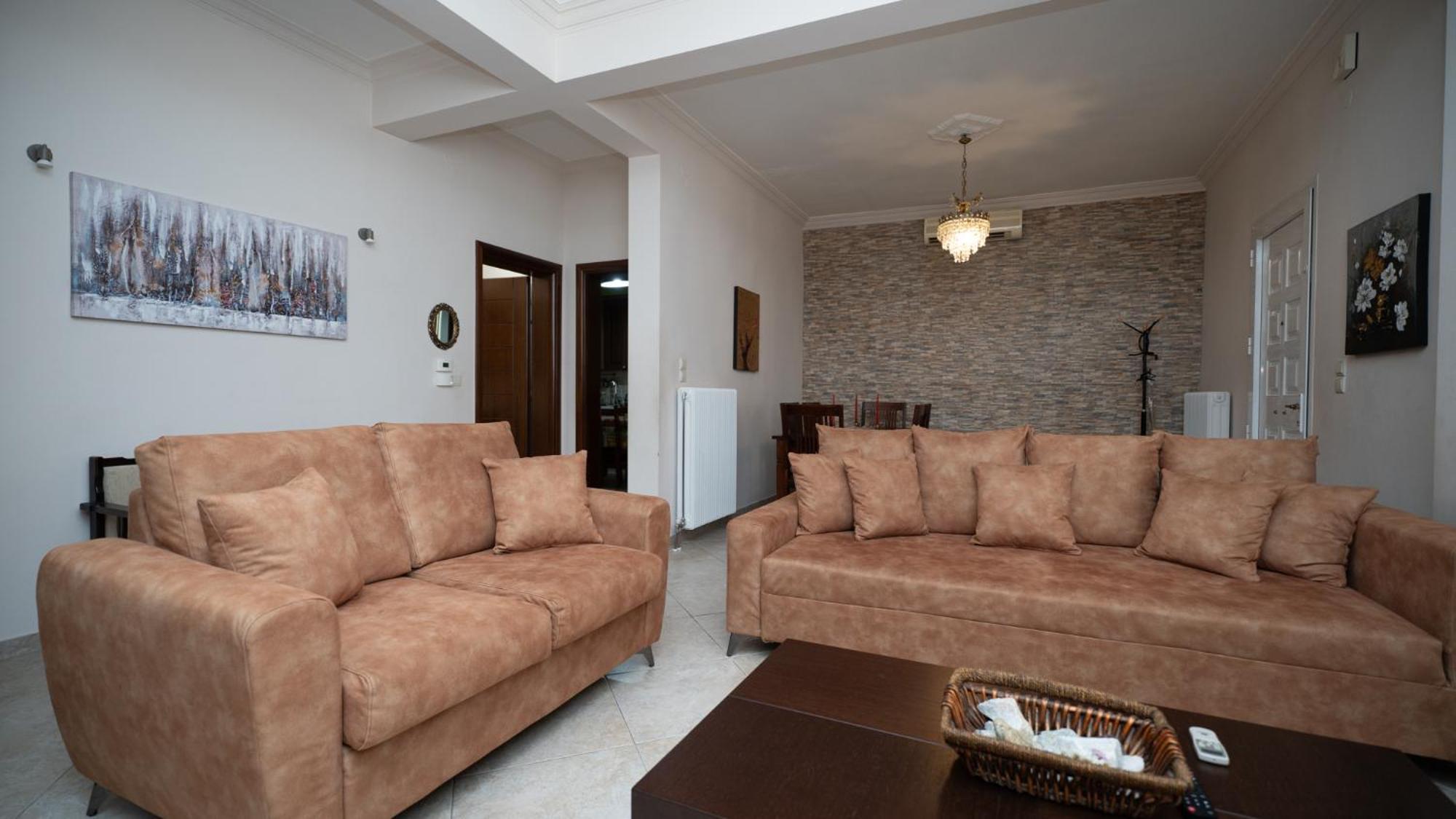 My Home - Meteora, Central Apt - 2 Bd Kalampáka Ngoại thất bức ảnh
