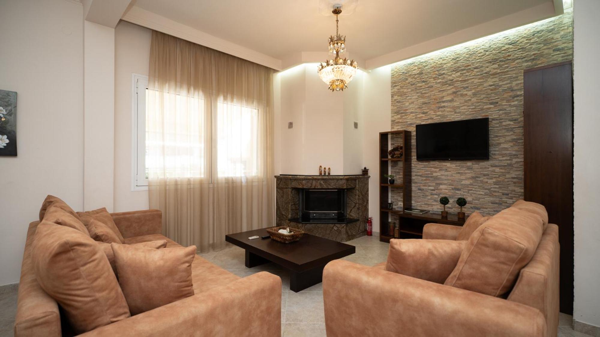 My Home - Meteora, Central Apt - 2 Bd Kalampáka Ngoại thất bức ảnh
