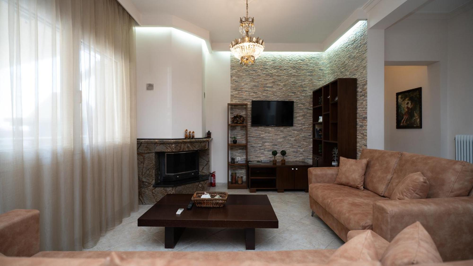 My Home - Meteora, Central Apt - 2 Bd Kalampáka Ngoại thất bức ảnh