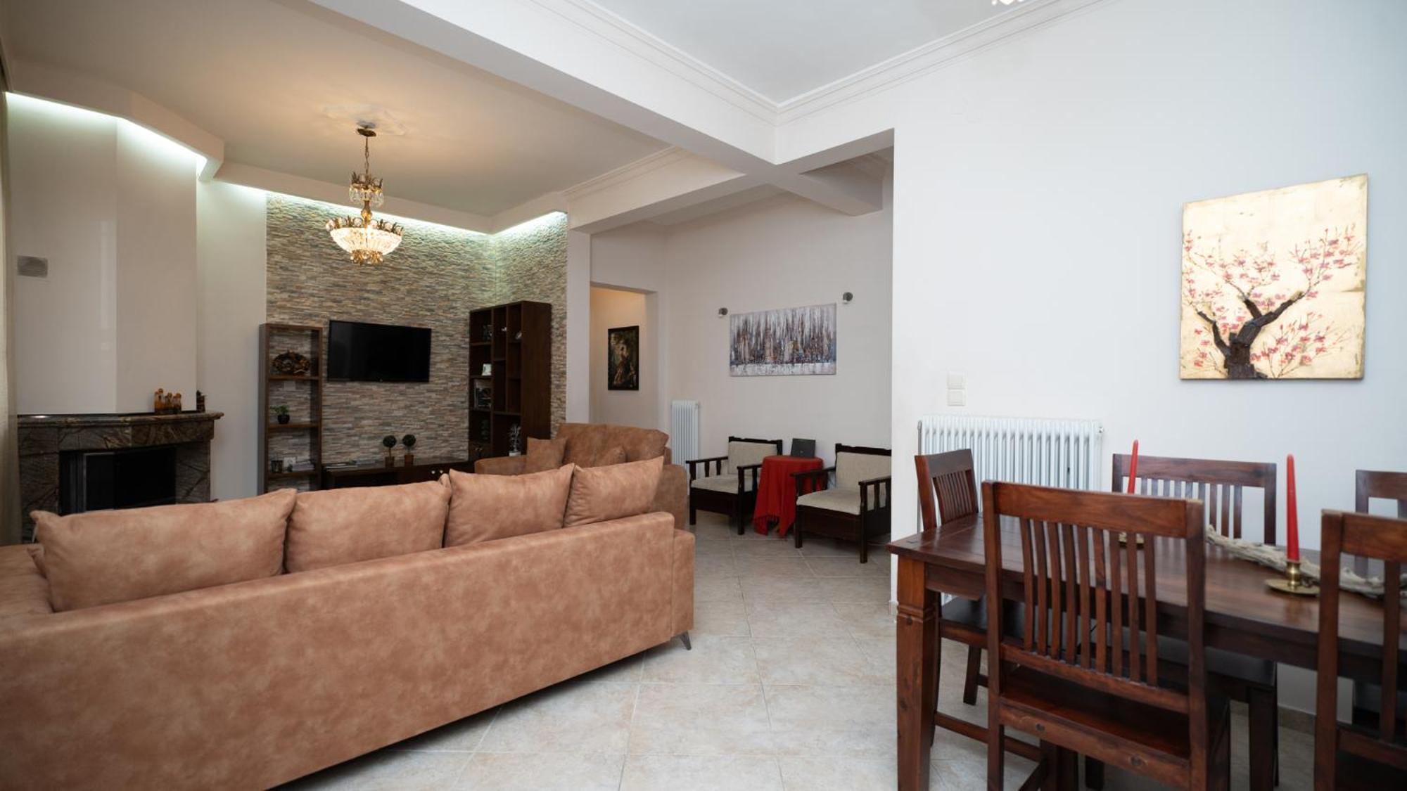My Home - Meteora, Central Apt - 2 Bd Kalampáka Ngoại thất bức ảnh