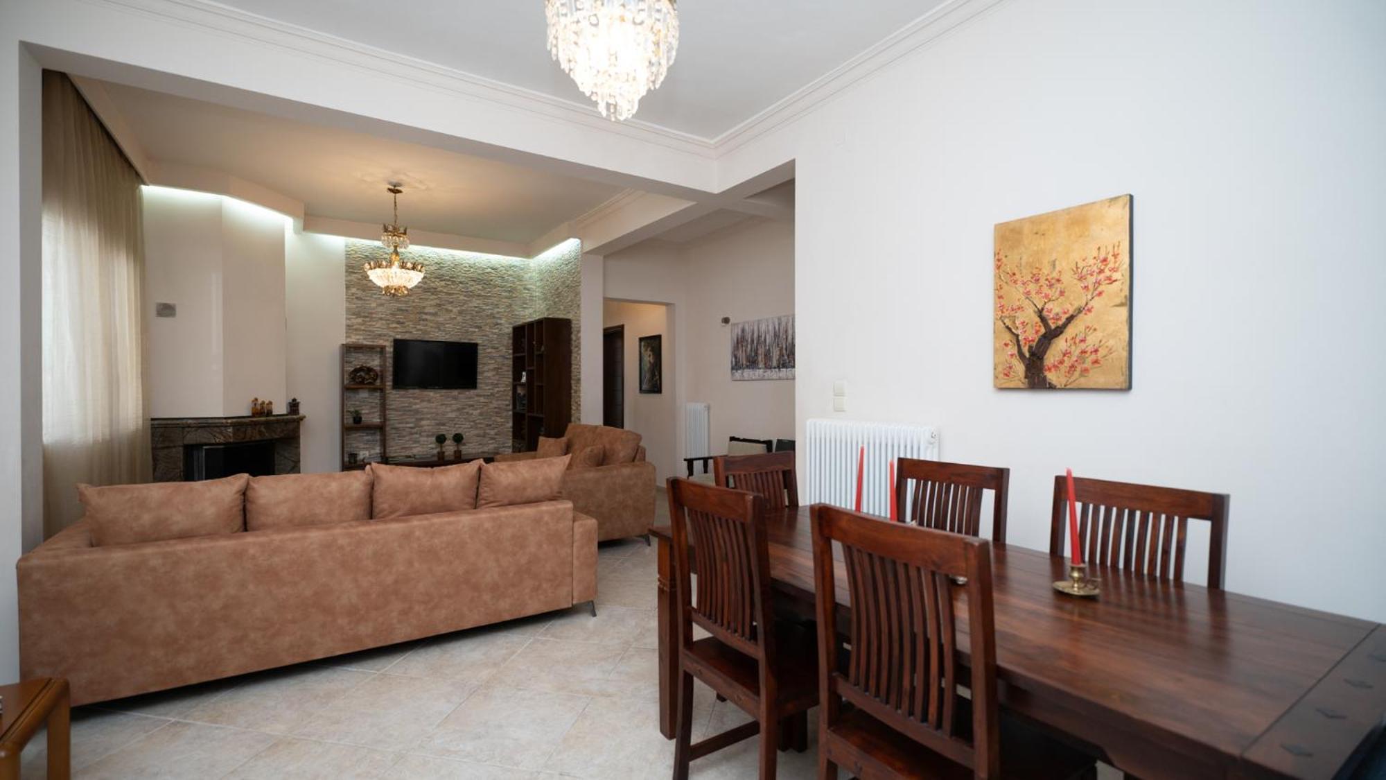 My Home - Meteora, Central Apt - 2 Bd Kalampáka Ngoại thất bức ảnh